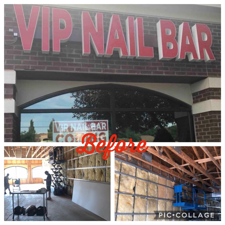 Nail Studio Builder Portfolio Vip Nail Bar Before After 